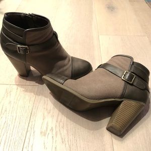 🔥SALE🔥Brown Booties w/heel LC Lauren Conrad